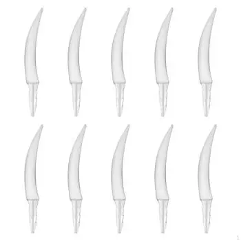 10x тыквенных фонарей-зубов для домашнего косплея, фестивальных украшений на Хэллоуин