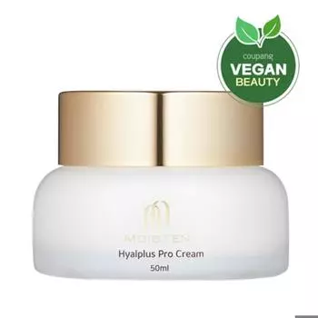 [10x ультраконцентрированных] Увлажняющий крем с гиалуроновой кислотой Moisten, 50 мл Сильнейший увлажняющий крем Hyal Plus Pro, 1 шт.