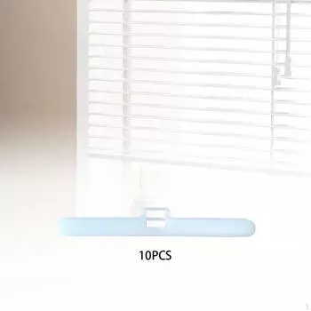 10x вертикальных жалюзи планки верхние подвесы петли двойной щелевой ремонт ламели клипсы занавес