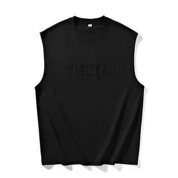 10XL Летняя мужская футболка без рукавов больших размеров с круглым вырезом и плечами, повседневная спортивная нижняя часть 10XL