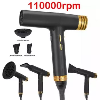 110000rpm Brushless Professional Hair Dryer Negative Ion Blower High Speed Salon Home Blower Appliance Hair Care Tools AU