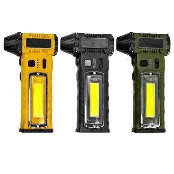 110000RPM Powerful Air Blower with Light Electric Air Duster Turbo Violent Fan Barbecue зелёный