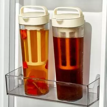 1100 мл горшок для холодной экстракции, кофеварка для холодного заваривания, кувшин со съемным фильтром, носик для заварки чая, герметичный чайник для заваривания для кухни ресторана B