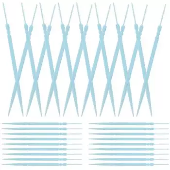 1100 шт. зубочистки щетка для межзубных промежутков резинка зубная щетка с двойной головкой мягкие инструменты для чистки зубов для мальчиков жевательные резинки белый