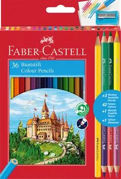 110336 36 цветных карандашей Faber-Castell