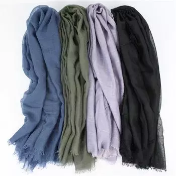 110*110 см мусульманский платок летний тонкий хиджаб тюрбан бандана женский квадратный шарф фуляр женский мусульманский исламский арабский головной убор One Size