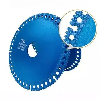 110/125 мм Композитный многофункциональный режущий пильный диск Ультратонкий пильный диск для резки керамической плитки и стекла для угловой шлифовальной машины 22.23mm