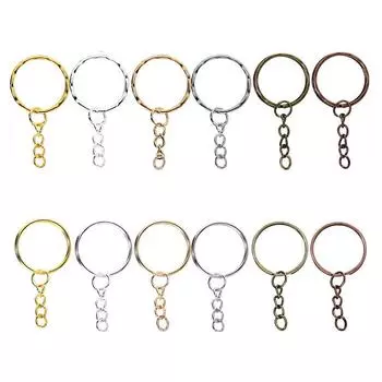 110/220 шт., изготовление ювелирных изделий, кольца для ключей, булавки для ключей, наборы ключей, брелок для ключей, эпоксидная смола