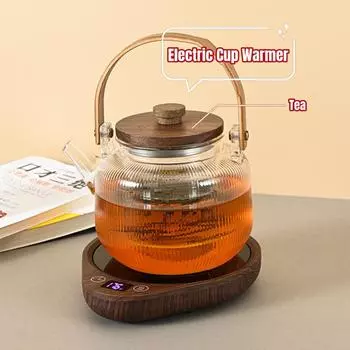 110-240 В Бытовая электрическая нагревательная подставка для подогрева чашек с молоком, чаем, водой, 3 передачи, постоянная температура, офисная нагревательная подставка для кружек с кофе