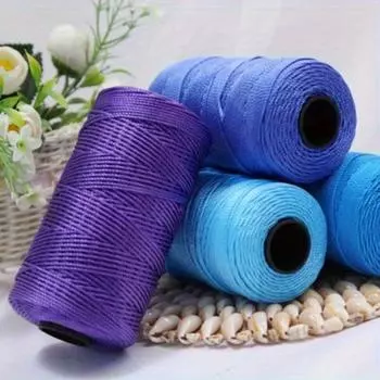 110 г/рулон пряжа для вязания крючком многофункциональная пряжа из трех нитей пряжа для вязания крючком принадлежности для рукоделия нить для кукол амигуруми тапочки 1,5 мм