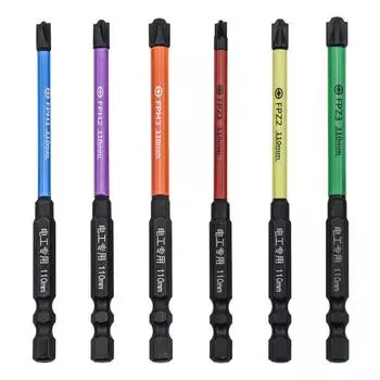 110 мм/4,33 дюйма легированная сталь ФПХ1/ФПХ2/ФПХ3/ФПЗ1/ФПЗ2/ФПЗ3 отверток длины