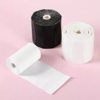 110 шт./рулон ресницы пенопластовые ленты накладные ресницы ПЭ пенопластовые повязки для глаз легко снимаемые наклейки для макияжа под ресницы подушечки для глаз PE чёрный