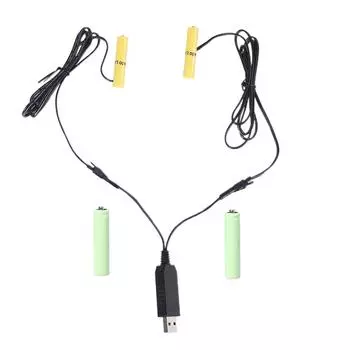 110 см 1-2 батарейки AAA с питанием от USB для зубной щетки игрушечный фонарик часы рация рождественская полоса света AAA