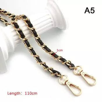 110 см ремень-цепочка для сумки через плечо сменные кожаные ремешки для сумки на плечо