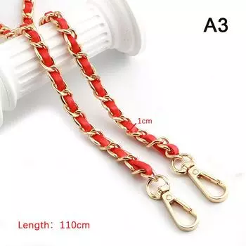 110 см ремень-цепочка для сумки через плечо сменные кожаные ремешки для сумки на плечо