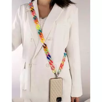 110 см шнурок для сотового телефона, шнурок для защиты от потери телефона, шейный ремешок, цветная портативная цепочка для сотового телефона, аксессуары, подарки для отдыха на природе