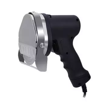 110 В 220 В электрическая машина для нарезки кебаба, ручная машина для нарезки жареного мяса с двумя лезвиями, машина для нарезки мяса на гриле