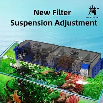 110 В 220 В настенный новый верхний фильтр настенный водопадный фильтр роликовая циркуляция оксигенация многослойная фильтрация 110V US