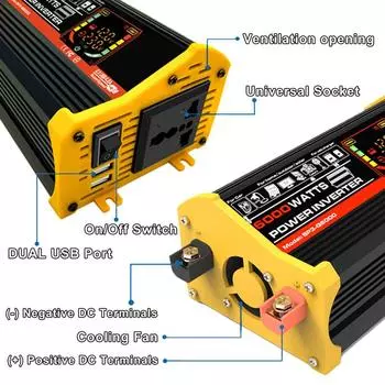 110 В/220 В Солнечная панель 20 Вт с контроллером заряда 30 А 6000 Вт Модифицированный синусоидальный инвертор Комплект для генерации электроэнергии