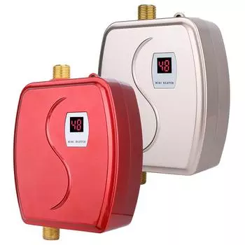 110 В 3000 Вт, штепсельная вилка США, мини-электрический проточный водонагреватель для ванной комнаты, кухни, мойки, проточный водонагреватель us белый