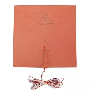 110 В 450 Вт силиконовая грелка с высокой термостойкостью силиконовый нагреватель с клейкой основой для