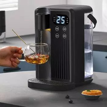 110 В Умный Дом Растворимый Кофе и Чай Маленький Автоматический Диспенсер Для Воды Очиститель Настольный Быстрый Тепловой Насос Диспенсер Для Воды Фильтр us чёрный