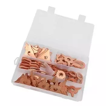 110Pcs Dent Puller Rings Replacement Dent Pulling Straight Washer Metal Shrink Repair Tool for Panel Welder Spot