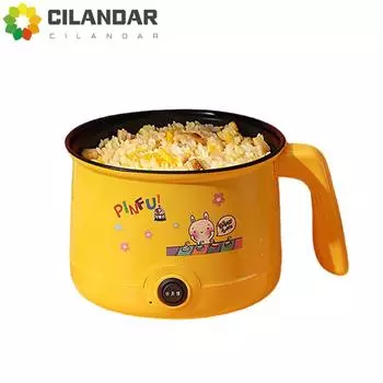 110 В Spot Internet Celebrity Mischievous Cat Многофункциональная электрическая варочная кастрюля, жарка, приготовление на пару, тушение, лапша быстрого приготовления 1-2L&us