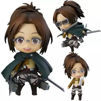 1123 Hange Zoe Attack On Titan Аниме Фигурка Hanji Shingeki No Kyojin Фигурка 775 Фигурка Эрвина Смита Коллекционная игрушка-кукла 1123 color box
