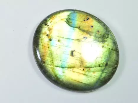 113Cts. Labradorite Round Multi Cabochon Loose Natural Gemstone 43X43X08MM SK-1277
