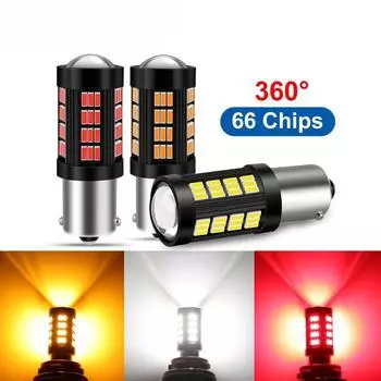 1156 BA15S BAU15S PY21W P21W LED P21 Светодиодная лампа 1157 Bay15d P21/5W Светодиодная сигнальная лампа заднего хода для автомобиля 1156 BAU15S PY21W жёлтый