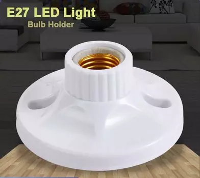 115 мм E27 винт поверхностный цоколь светодиодной лампы бакелитовый вкладыш мягкий держатель лампы E27 цоколь конвертер 6A аксессуары для освещения