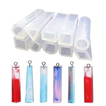 115 шт. DIY УФ эпоксидная смола подвеска ювелирные изделия ремесло винт глаз гвоздь силиконовый набор форм 1Set