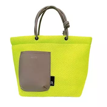 1160 1160 Маленькая пушистая сумка-тоут Wafer SC Deli Wafer обычная [Rootote] (116403 желтый)