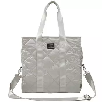 1162 Большая большая сумка SC Grande Box [Rootote] Grison-A (02 Серебро)