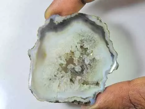 116Cts. Окрашенный черный друзовый агат, фантазийный кристалл кабошон, драгоценный камень россыпью 95X57MM SK-2252