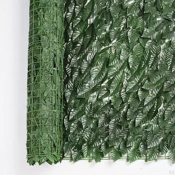 118-дюймовая искусственная панельная топиарная изгородь, экран конфиденциальности, подходящий для улицы, помещения, сада, A(50x300cm)