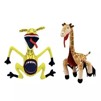 11,02-дюймовые плюшевые игрушки Zoochosis, милые мягкие игрушки для игр, декора дома, куклы для детей, подарок на день рождения, Рождество