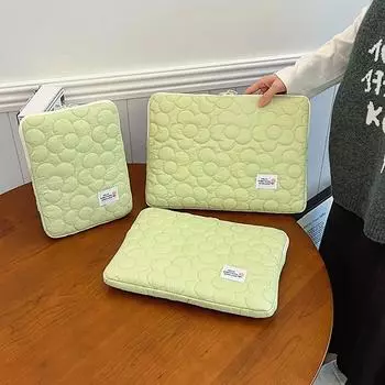 11 13 15,6-дюймовый мягкий чехол для ноутбука MacBook Air Pro Xiaomi HP Dell Notebook Storage Bag для iPad Xiaomi Pad 5 6 Tablet Pouch 11 inch белый