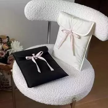 11 13-дюймовый милый шикарный чехол для ноутбука Ipad Xiaomi Huawei Универсальный милый корейский модный однотонный чехол для планшета с бантом