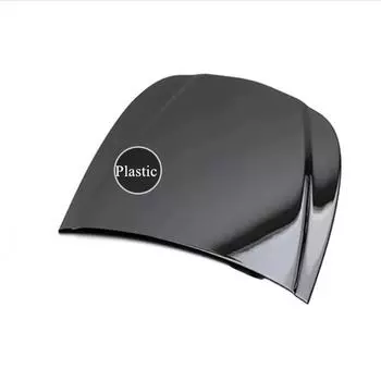 11.2 Мини Капот Автомобиля Черный АБС Твердый Пластик Виниловая Оклейка Краска Демонстрационная Модель