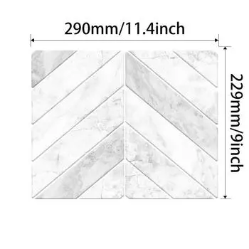 11,4 x 9 Обои Водонепроницаемая Наклейка Плитка Прочная Самоклеящаяся Фартук для Кухни Ванной YJC0349