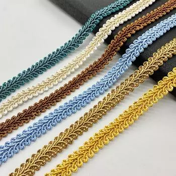 11,5-12 метров кисточка бахрома отделка 1,3 см ширина кружевная отделка край лента для шитья занавесок дивана подушки обивка DIY аксессуары 11.5-12M