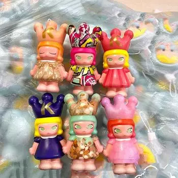 11,5 см Симпатичные игрушки серии Royalmolly компрессионные аниме мультфильм мягкие медленные отскакивающие декомпрессионные игрушки для детей подарок на день рождения