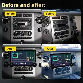 11,8-дюймовый экран 2 Din Android автомобильный радиоприемник стерео для Ford Expedition 2006-2017 навигация мультимедиа Carplay головное устройство автомагнитола