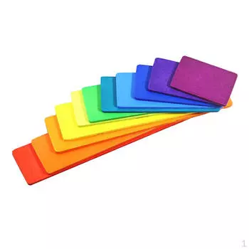 11 деревянных строительных блоков для малышей,