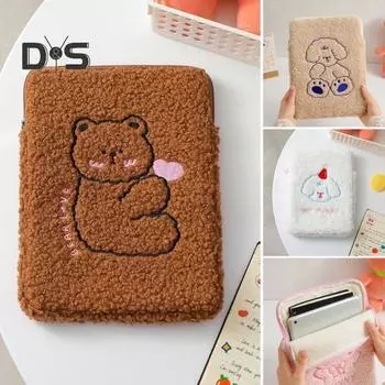 11-дюймовый легкий чехол для планшета ПК пушистый полезный чехол с рисунком собаки для ноутбука защитный чехол для iPad розовый