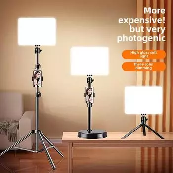 11-дюймовый профессиональный светодиодный заполняющий свет для фотосъемки и потокового вещания 11-inch with Metal Round Base Stand