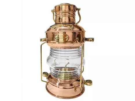 11-дюймовый рабочий уличный фонарь из цельной меди, морская масляная лампа для корабля/лодки, морские подарки для пап и пожилых людей, рождественский декор M аэро