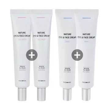 11 Food A Holic Eye And Face Крем для кожи вокруг глаз 40 мл 11 Nature Snail Eye & Face Cream 40ml/20